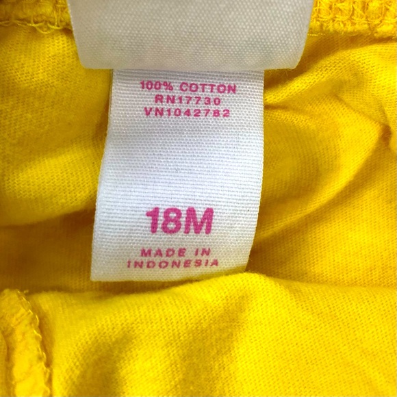 Circo Summer Outfit Neon Graphic Short Sleeve Shirt & Skort Set Sz 18M - Picture 9 of 10